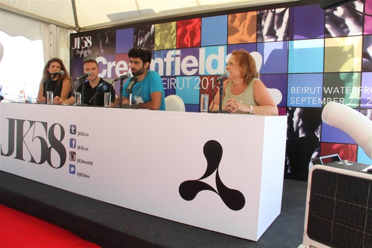 Creamfields in Lebanon - PressConf